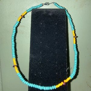Turquoise sunrise choker